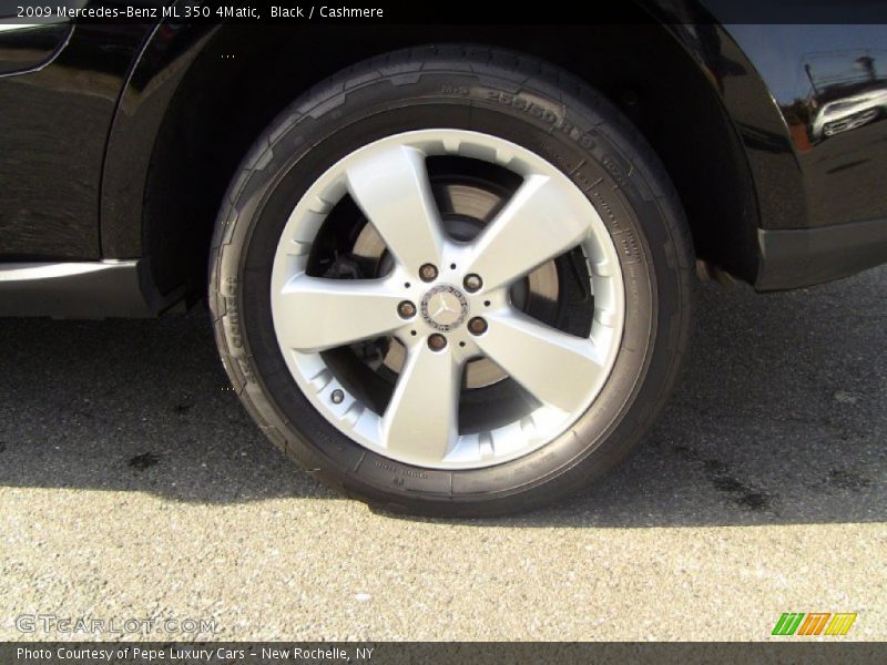 Black / Cashmere 2009 Mercedes-Benz ML 350 4Matic