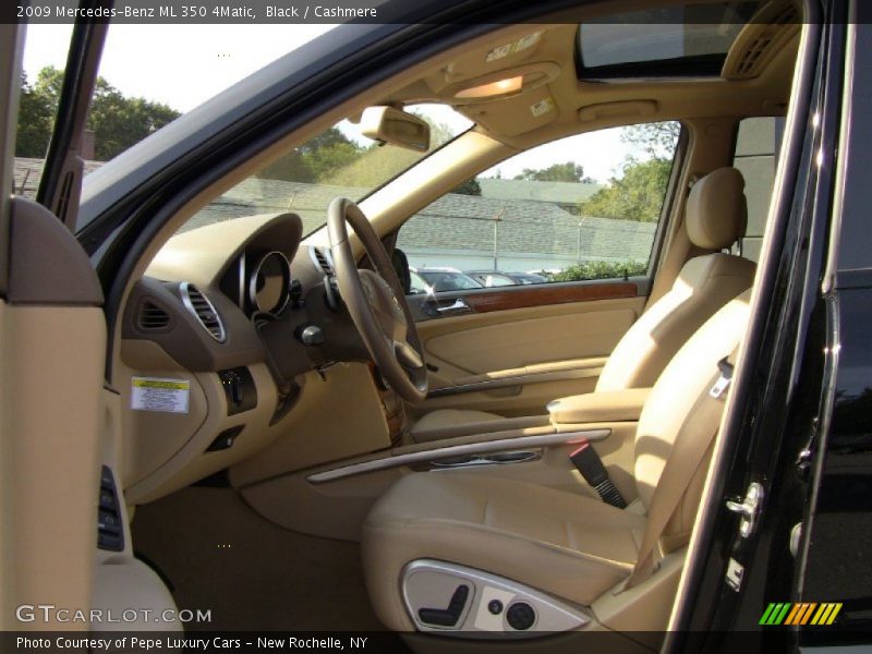 Black / Cashmere 2009 Mercedes-Benz ML 350 4Matic