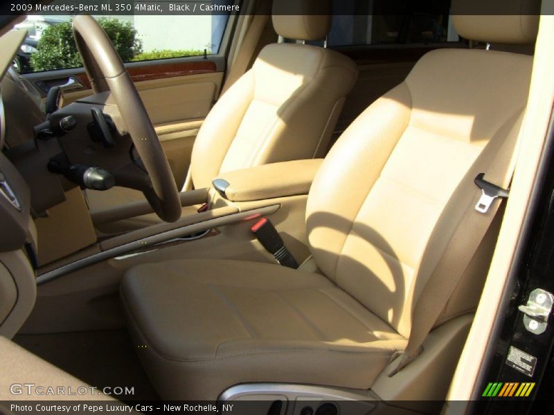 Black / Cashmere 2009 Mercedes-Benz ML 350 4Matic