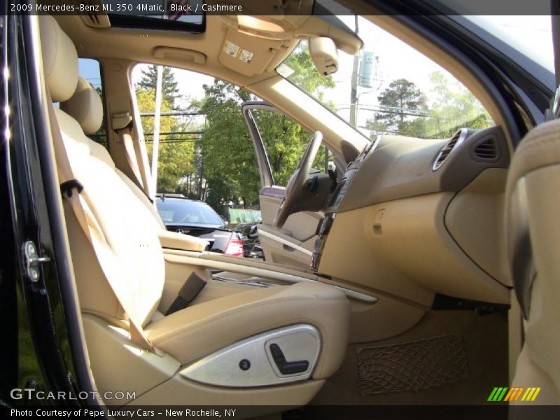 Black / Cashmere 2009 Mercedes-Benz ML 350 4Matic