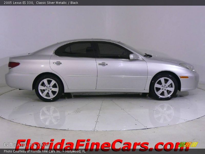 Classic Silver Metallic / Black 2005 Lexus ES 330