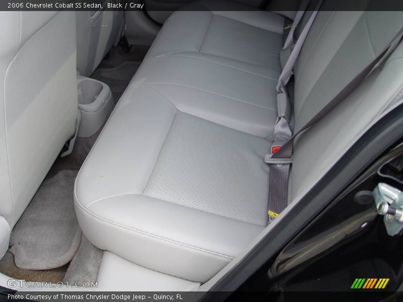 Black / Gray 2006 Chevrolet Cobalt SS Sedan