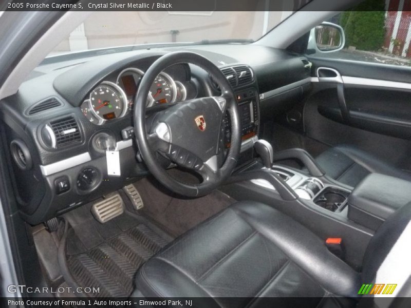  2005 Cayenne S Black Interior