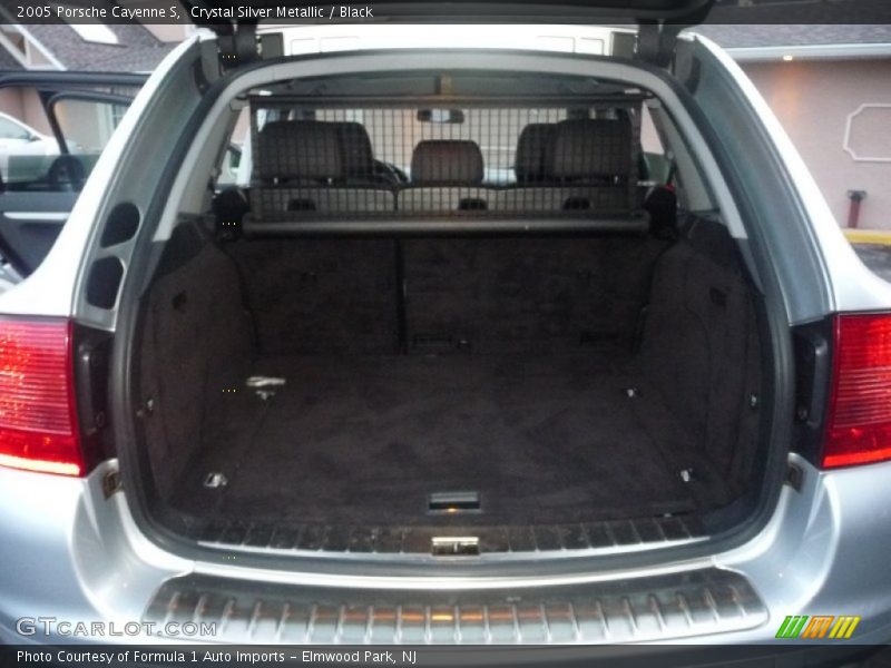 Crystal Silver Metallic / Black 2005 Porsche Cayenne S