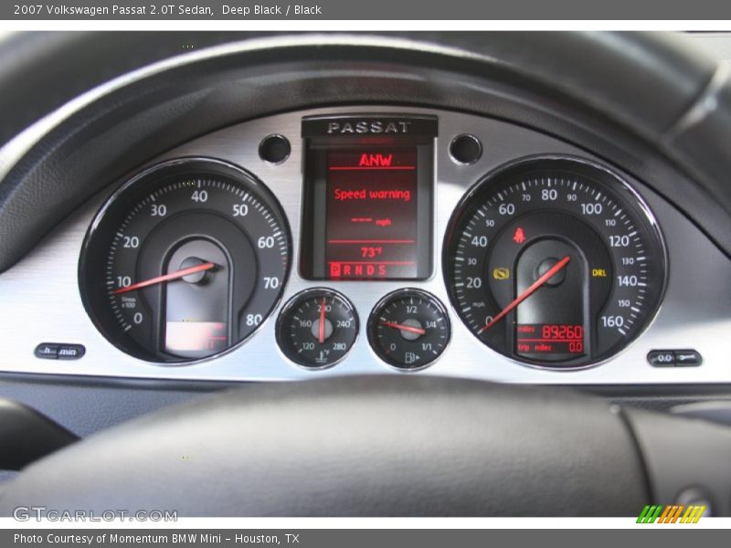 Deep Black / Black 2007 Volkswagen Passat 2.0T Sedan