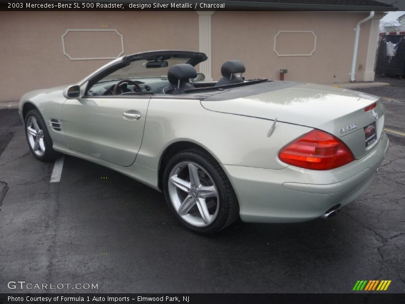  2003 SL 500 Roadster designo Silver Metallic