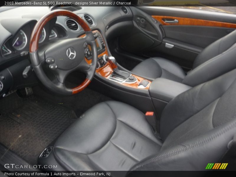  2003 SL 500 Roadster Charcoal Interior