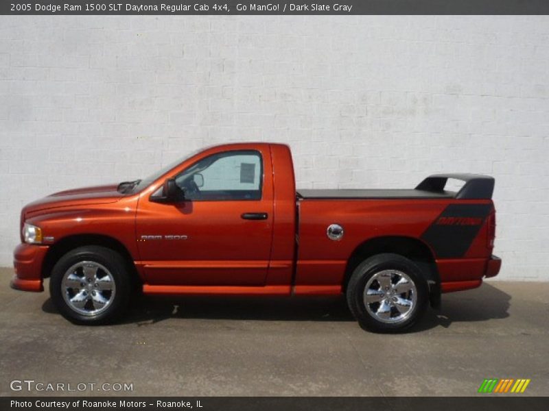 Go ManGo! / Dark Slate Gray 2005 Dodge Ram 1500 SLT Daytona Regular Cab 4x4