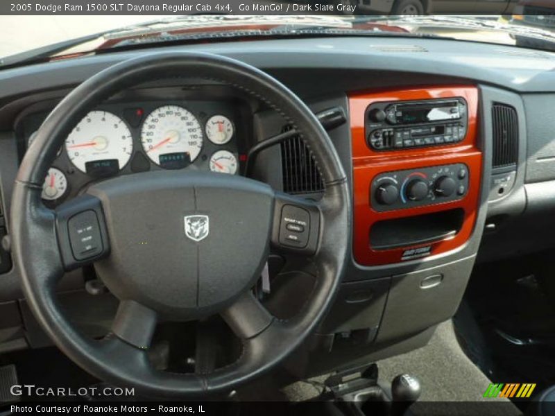  2005 Ram 1500 SLT Daytona Regular Cab 4x4 Dark Slate Gray Interior