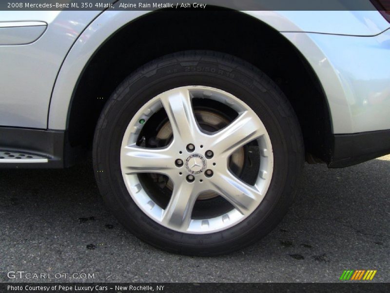 Alpine Rain Metallic / Ash Grey 2008 Mercedes-Benz ML 350 4Matic