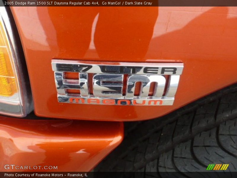 Go ManGo! / Dark Slate Gray 2005 Dodge Ram 1500 SLT Daytona Regular Cab 4x4