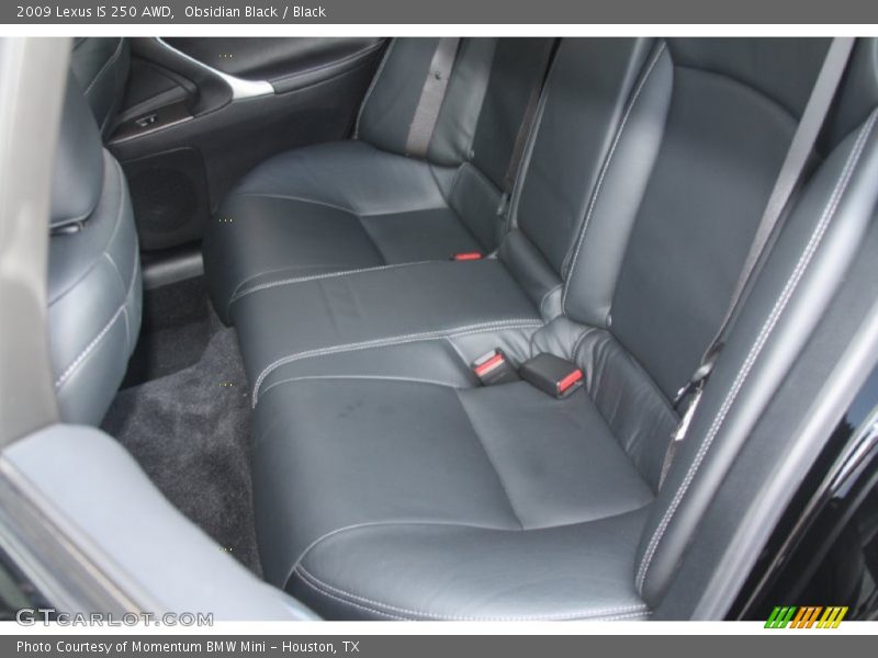 Obsidian Black / Black 2009 Lexus IS 250 AWD