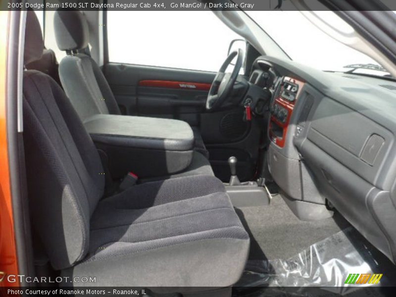 Go ManGo! / Dark Slate Gray 2005 Dodge Ram 1500 SLT Daytona Regular Cab 4x4