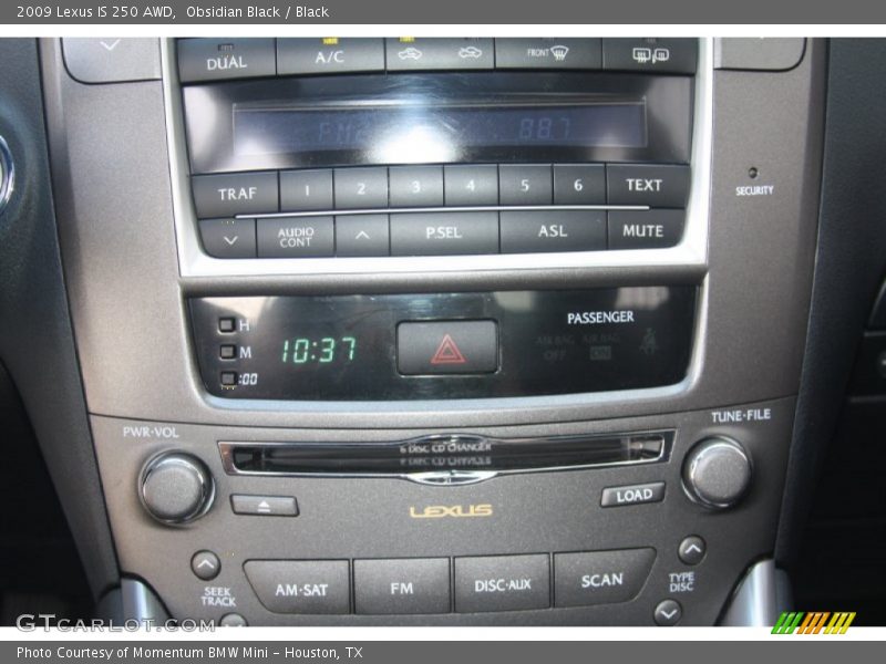 Obsidian Black / Black 2009 Lexus IS 250 AWD