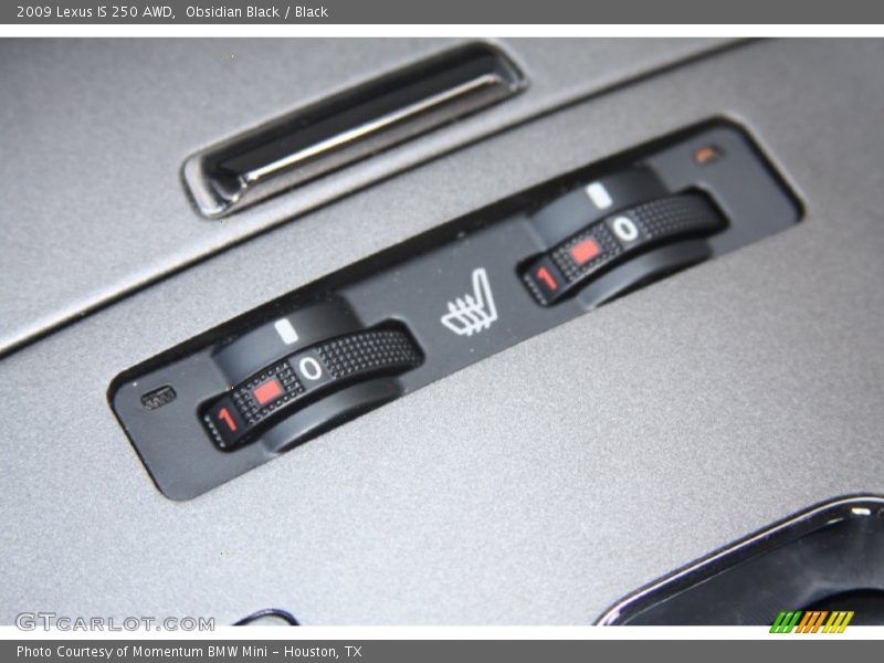 Obsidian Black / Black 2009 Lexus IS 250 AWD