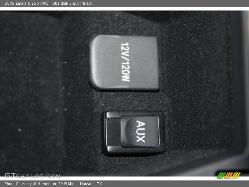 Obsidian Black / Black 2009 Lexus IS 250 AWD