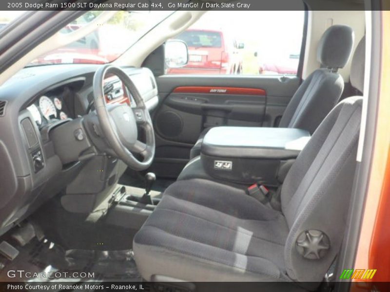 Go ManGo! / Dark Slate Gray 2005 Dodge Ram 1500 SLT Daytona Regular Cab 4x4