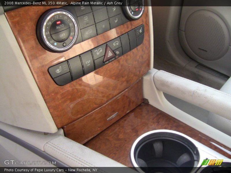 Alpine Rain Metallic / Ash Grey 2008 Mercedes-Benz ML 350 4Matic