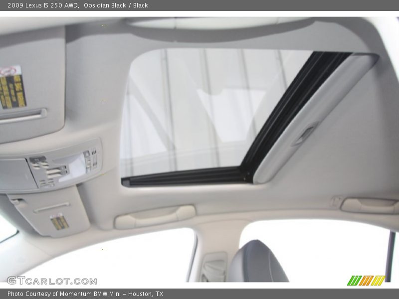 Obsidian Black / Black 2009 Lexus IS 250 AWD