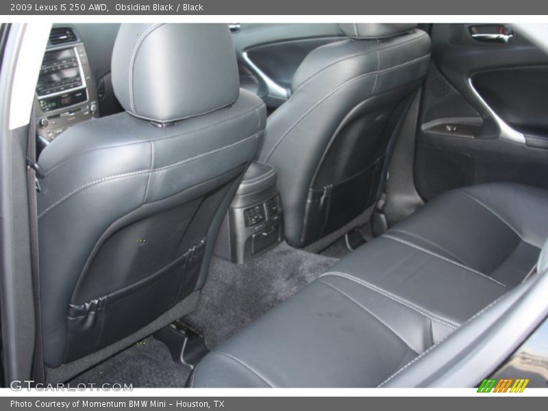 Obsidian Black / Black 2009 Lexus IS 250 AWD