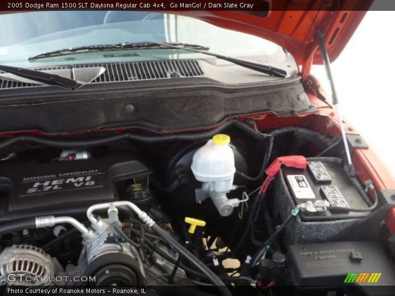 Go ManGo! / Dark Slate Gray 2005 Dodge Ram 1500 SLT Daytona Regular Cab 4x4