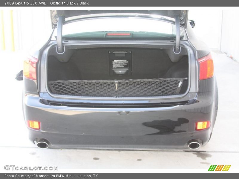 Obsidian Black / Black 2009 Lexus IS 250 AWD