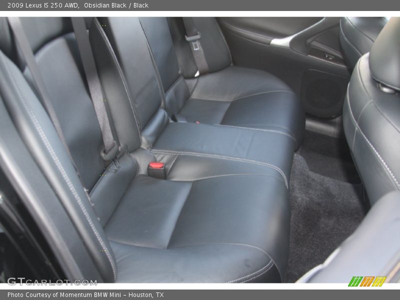 Obsidian Black / Black 2009 Lexus IS 250 AWD