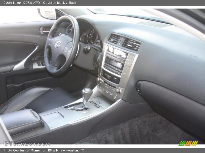 Obsidian Black / Black 2009 Lexus IS 250 AWD