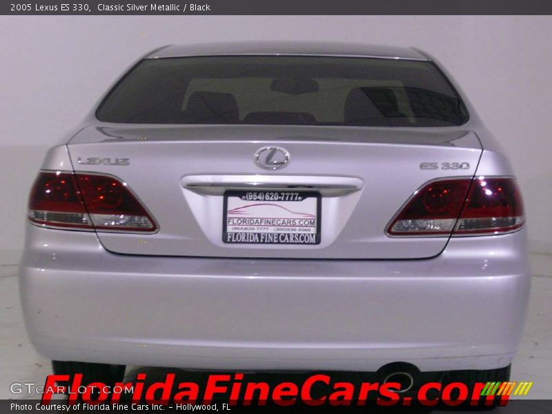 Classic Silver Metallic / Black 2005 Lexus ES 330