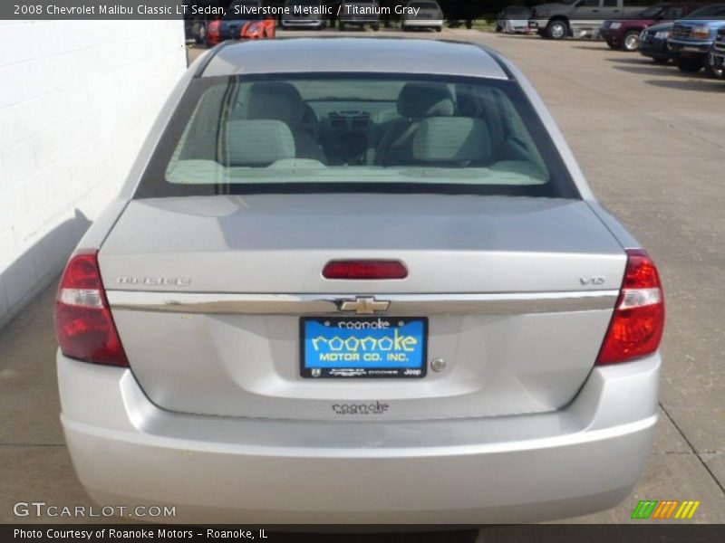 Silverstone Metallic / Titanium Gray 2008 Chevrolet Malibu Classic LT Sedan