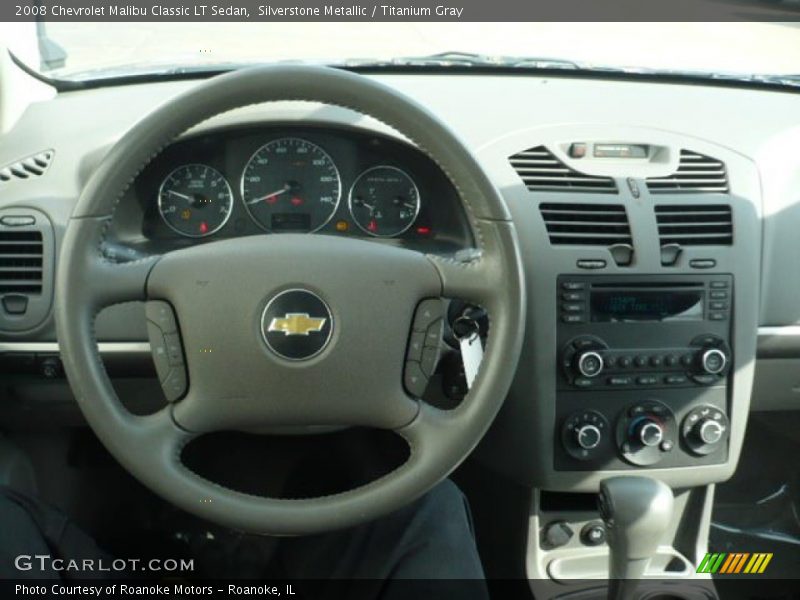 Silverstone Metallic / Titanium Gray 2008 Chevrolet Malibu Classic LT Sedan