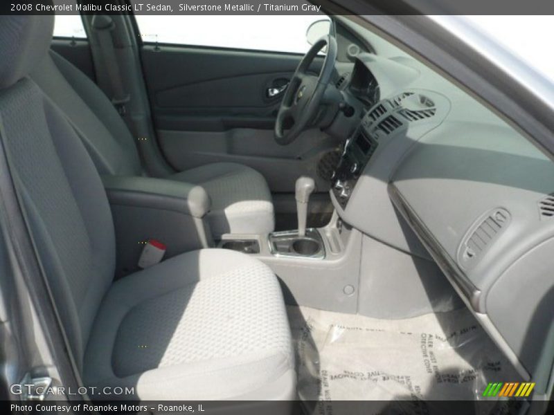 Silverstone Metallic / Titanium Gray 2008 Chevrolet Malibu Classic LT Sedan