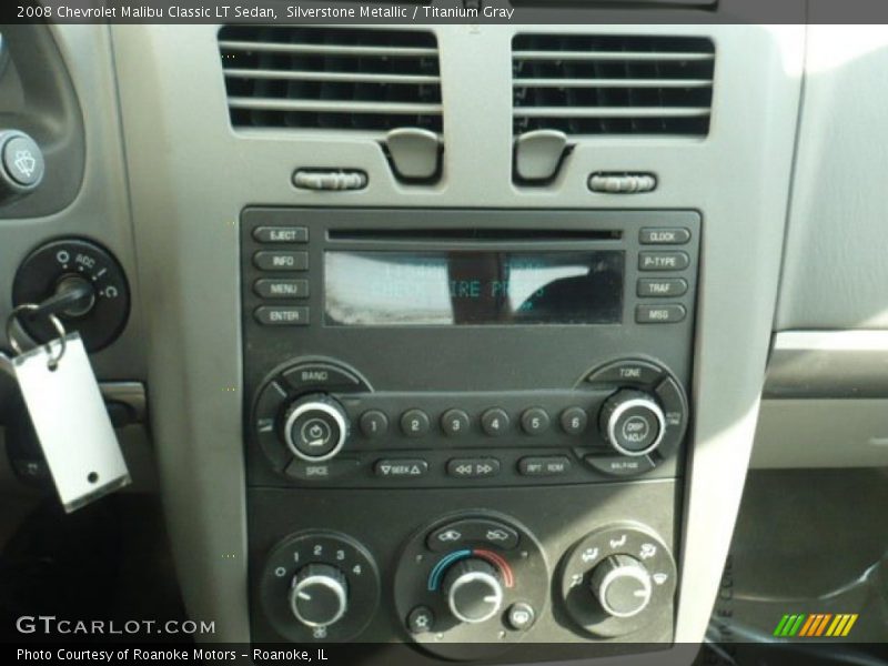 Silverstone Metallic / Titanium Gray 2008 Chevrolet Malibu Classic LT Sedan