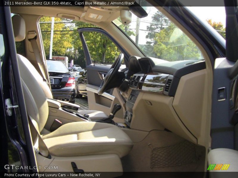 Capri Blue Metallic / Almond/Black 2011 Mercedes-Benz GLK 350 4Matic