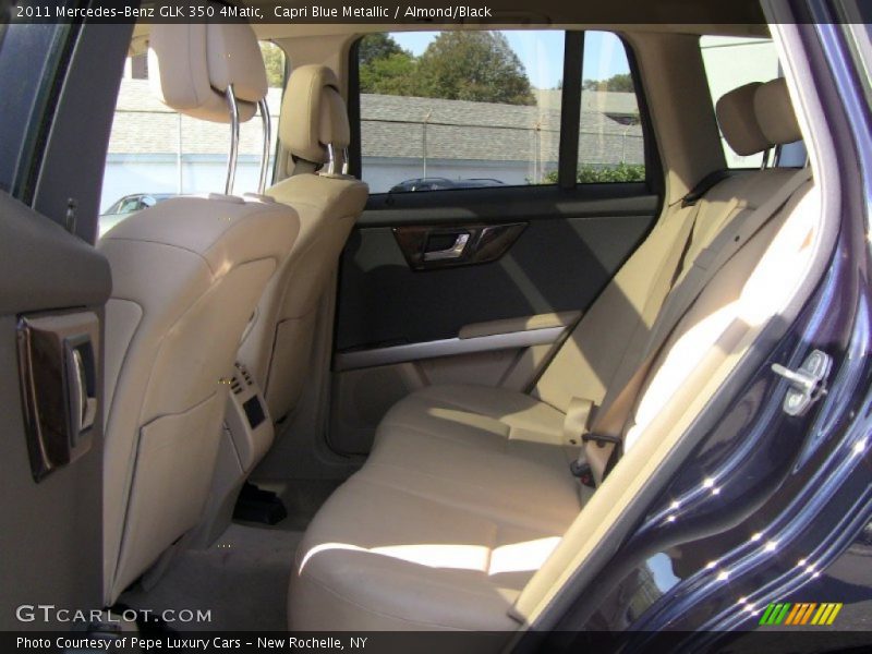 Capri Blue Metallic / Almond/Black 2011 Mercedes-Benz GLK 350 4Matic
