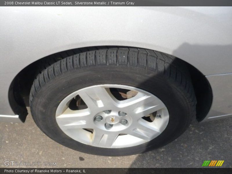 Silverstone Metallic / Titanium Gray 2008 Chevrolet Malibu Classic LT Sedan