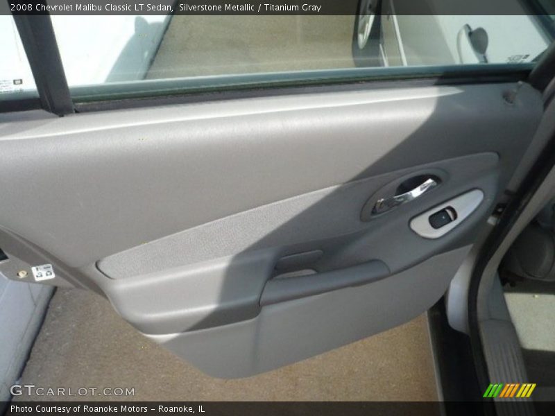 Silverstone Metallic / Titanium Gray 2008 Chevrolet Malibu Classic LT Sedan