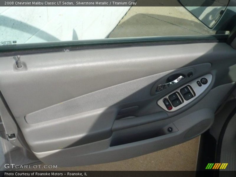 Silverstone Metallic / Titanium Gray 2008 Chevrolet Malibu Classic LT Sedan