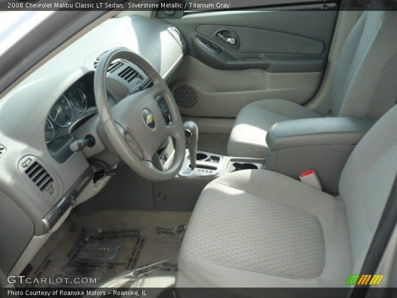 Silverstone Metallic / Titanium Gray 2008 Chevrolet Malibu Classic LT Sedan