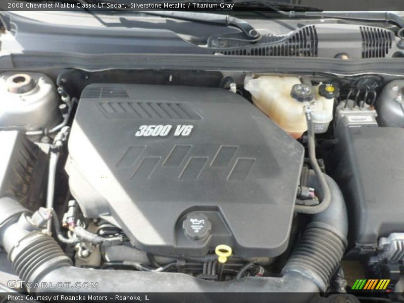 Silverstone Metallic / Titanium Gray 2008 Chevrolet Malibu Classic LT Sedan