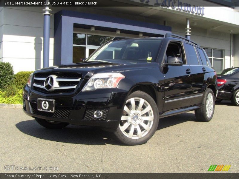 Black / Black 2011 Mercedes-Benz GLK 350 4Matic