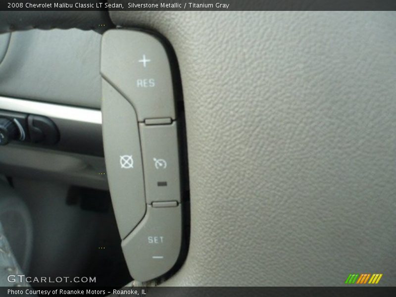 Silverstone Metallic / Titanium Gray 2008 Chevrolet Malibu Classic LT Sedan