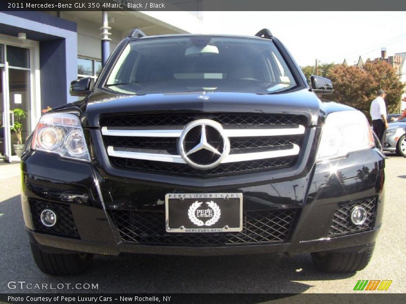 Black / Black 2011 Mercedes-Benz GLK 350 4Matic