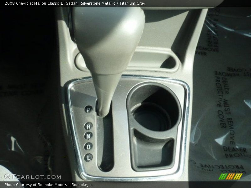 Silverstone Metallic / Titanium Gray 2008 Chevrolet Malibu Classic LT Sedan
