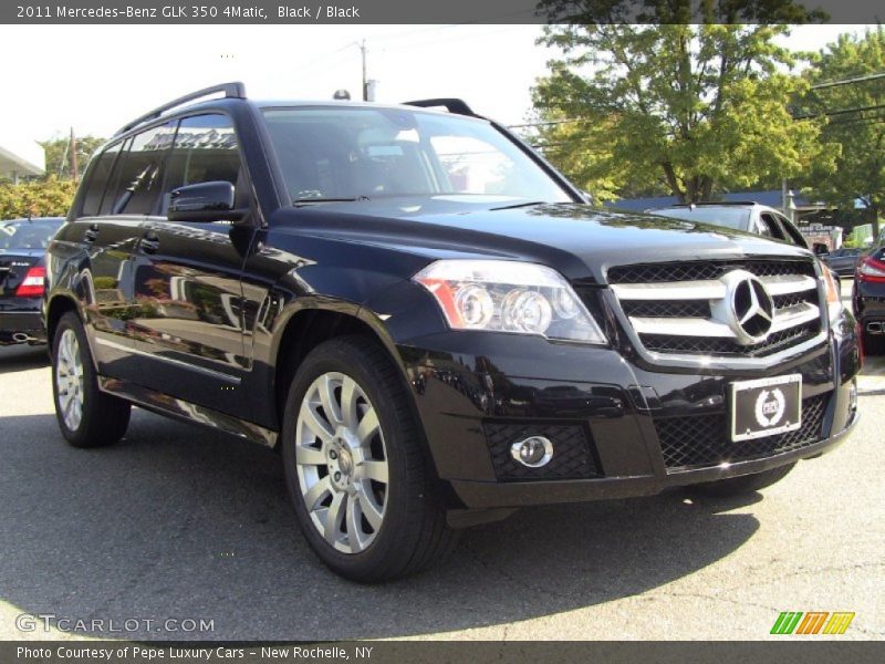 Black / Black 2011 Mercedes-Benz GLK 350 4Matic
