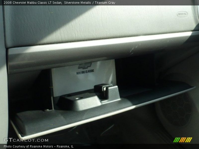 Silverstone Metallic / Titanium Gray 2008 Chevrolet Malibu Classic LT Sedan
