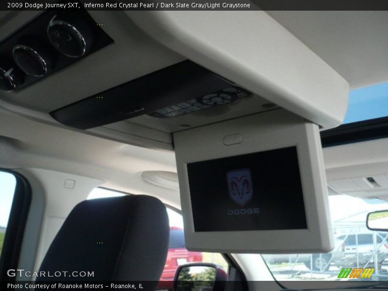 Inferno Red Crystal Pearl / Dark Slate Gray/Light Graystone 2009 Dodge Journey SXT