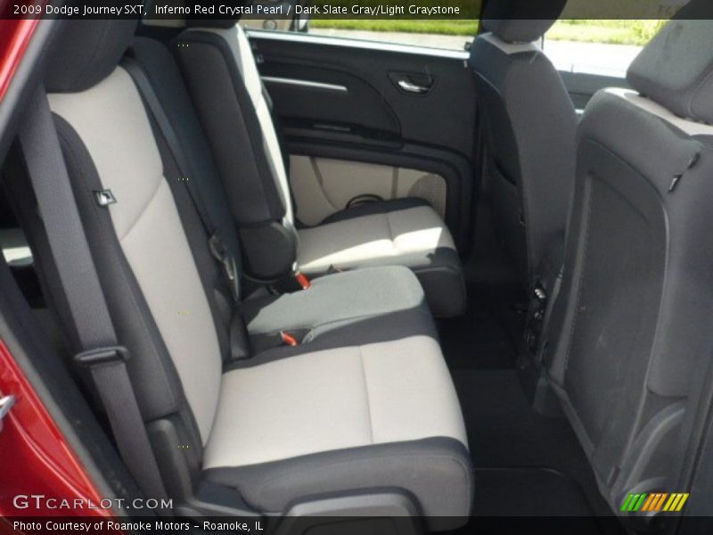 Inferno Red Crystal Pearl / Dark Slate Gray/Light Graystone 2009 Dodge Journey SXT