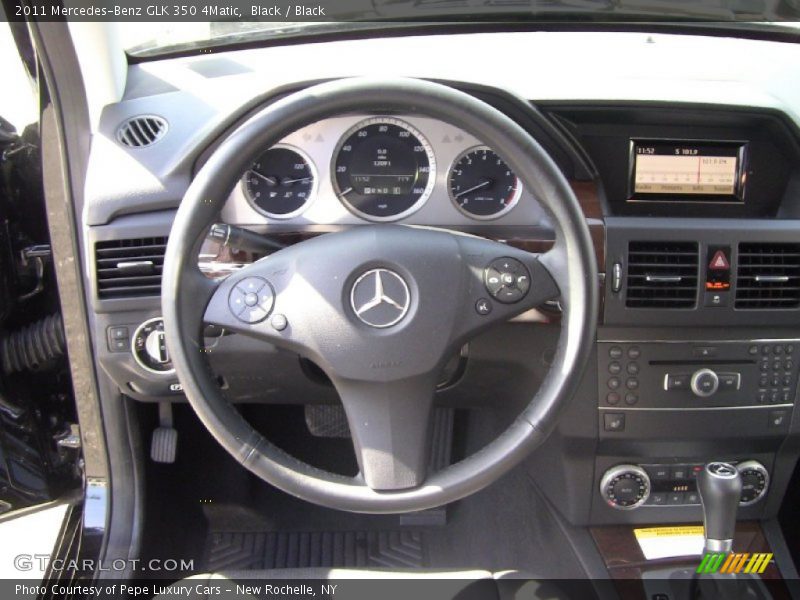 Black / Black 2011 Mercedes-Benz GLK 350 4Matic