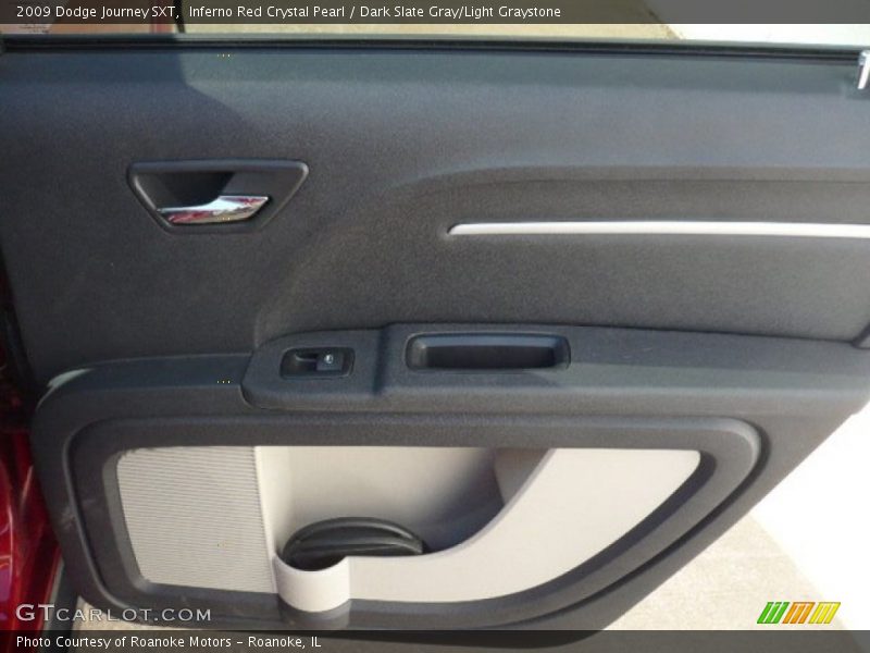 Inferno Red Crystal Pearl / Dark Slate Gray/Light Graystone 2009 Dodge Journey SXT